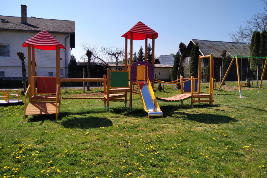 Detské ihrisko v obci Nižná Sitnica