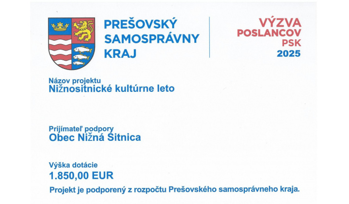 Fotka - Nižnositnické kultúrne leto 