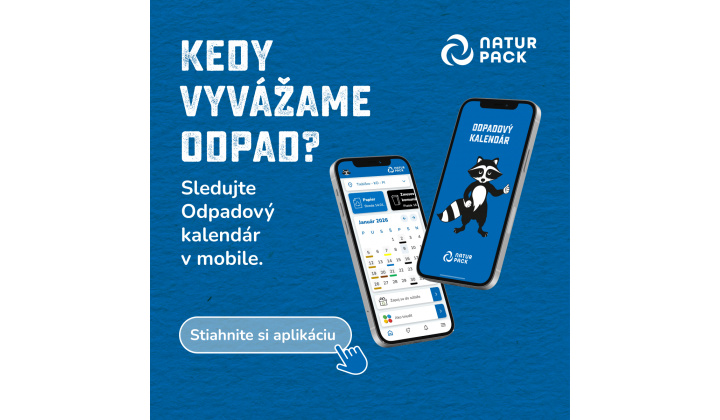 Fotka - Odpadový kalendár- všetky informácie na jednom mieste 